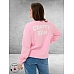 KAFFE CURVE Sweatshirt Malody Pink Frosting